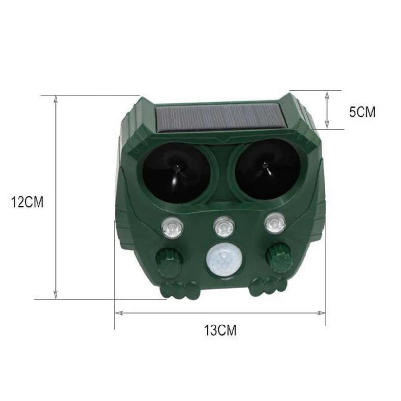 Ultrasonic Cat Repellent Sonar Deterrent For Foxes, Rats, Squirrels, Dogs