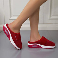 Wedge Sandals Supportive Arch Cushioning Memory Foam Slip-On Slippers