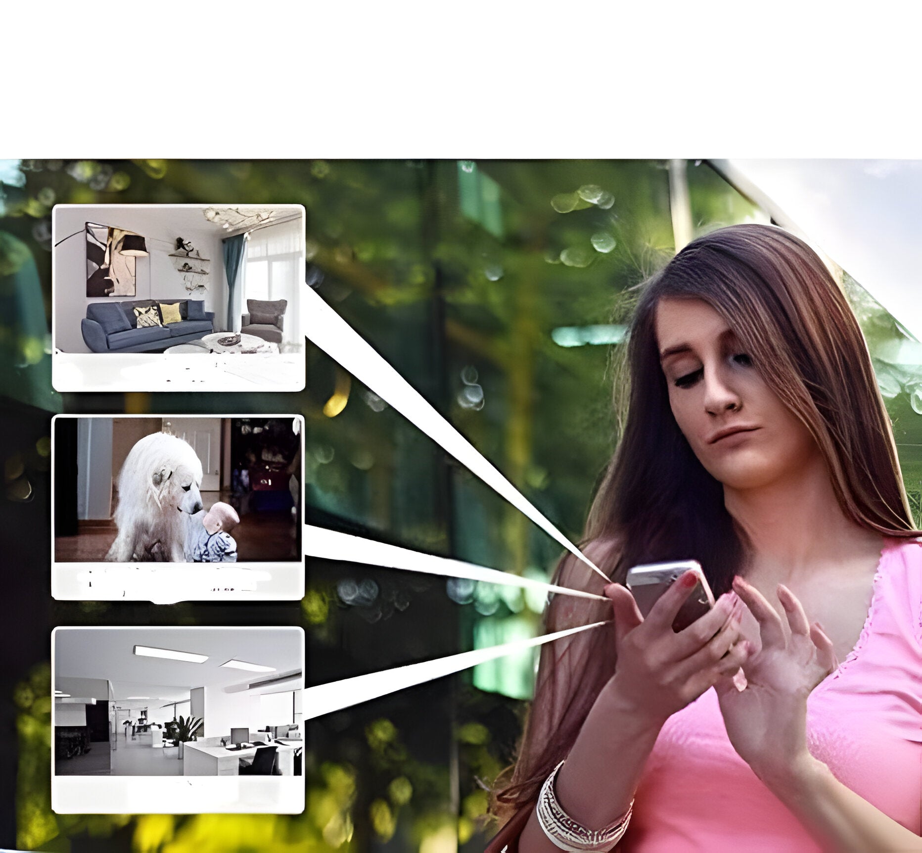 Wireless Security Camera HD Night Vision Motion Detection Sentinel Eye