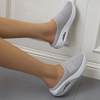 Wedge Sandals Supportive Arch Cushioning Memory Foam Slip-On Slippers