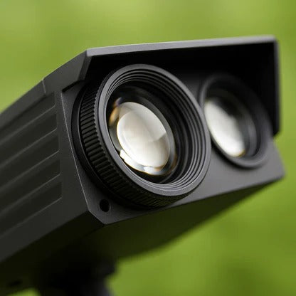 Solar LED Spotlight With Adjustable Multi-Zoom Beam For Outdoors