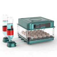 Digital Egg Incubator, Adjustable Tray, EU Plug, Light Tester, Turner For Birds