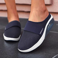 Wedge Sandals Supportive Arch Cushioning Memory Foam Slip-On Slippers