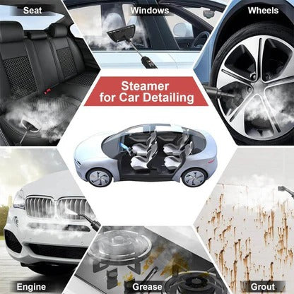 High-Pressure Steam Cleaning Tool For Grout, Tile, Upholstery And Outdoor Surfaces
