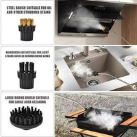High-Pressure Steam Cleaning Tool For Grout, Tile, Upholstery And Outdoor Surfaces