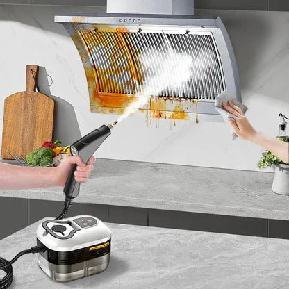 High-Pressure Steam Cleaning Tool For Grout, Tile, Upholstery And Outdoor Surfaces