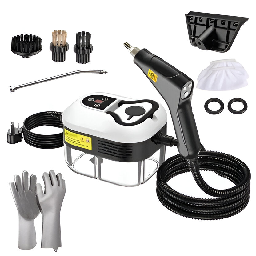 High-Pressure Steam Cleaning Tool For Grout, Tile, Upholstery And Outdoor Surfaces