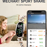 Fitness Tracker For Women With Heart Rate Monitoring And Sleep Tracking