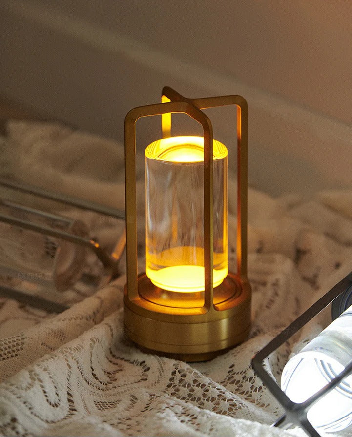 Table Lamp Cordless Nordic Minimalist Rechargeable Dimmable Warm Cool Light