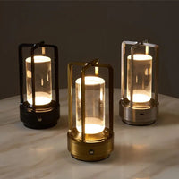 Table Lamp Cordless Nordic Minimalist Rechargeable Dimmable Warm Cool Light