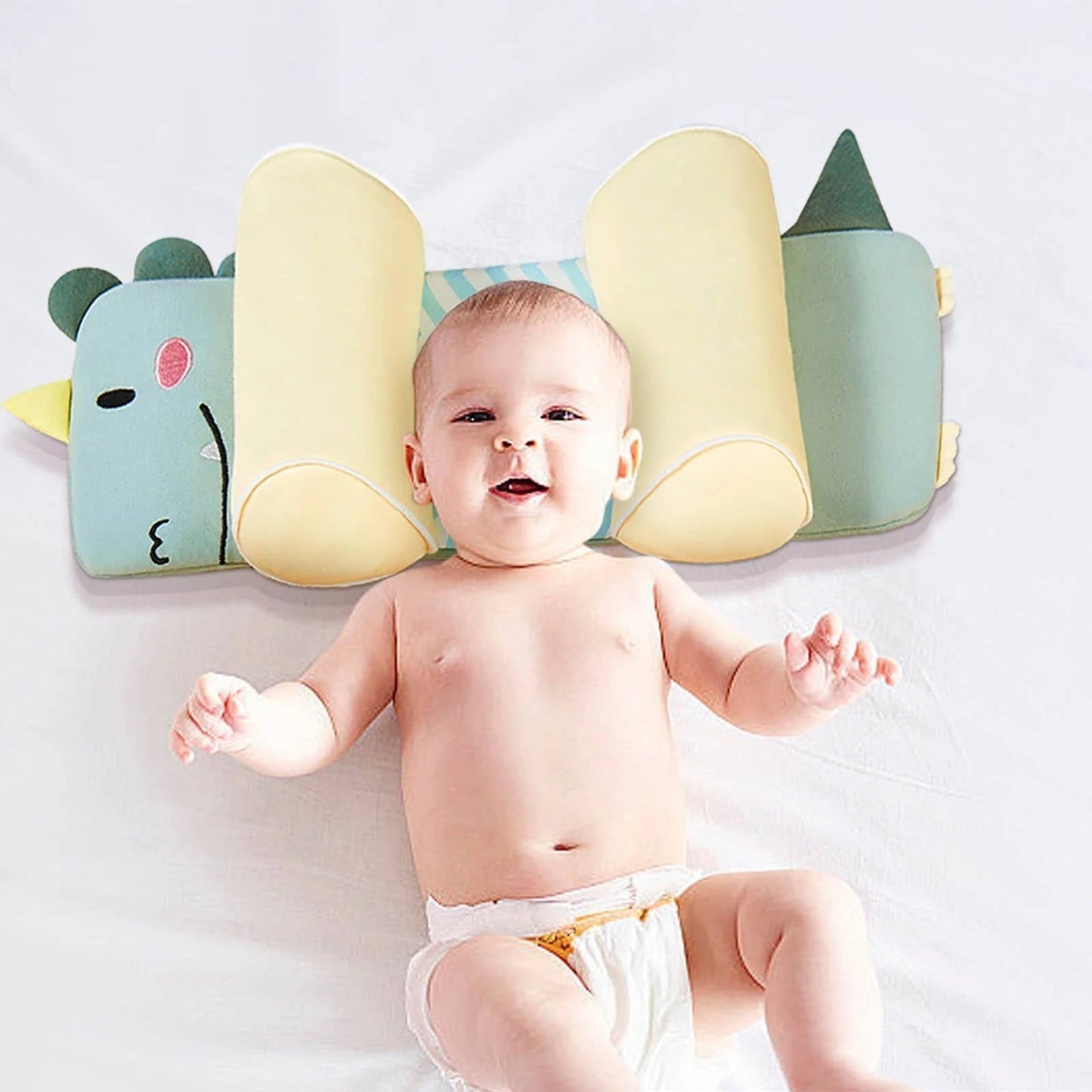 Newborn Head Pillow Adjustable Infant Cushion For Comfortable Sleep