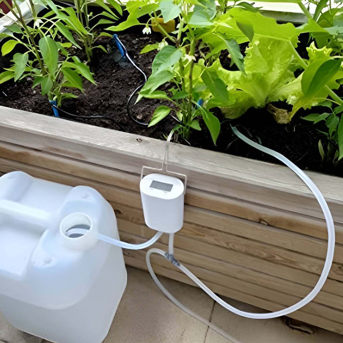 Watering Pump Controller With Automatic Timer And Moisture Sensor