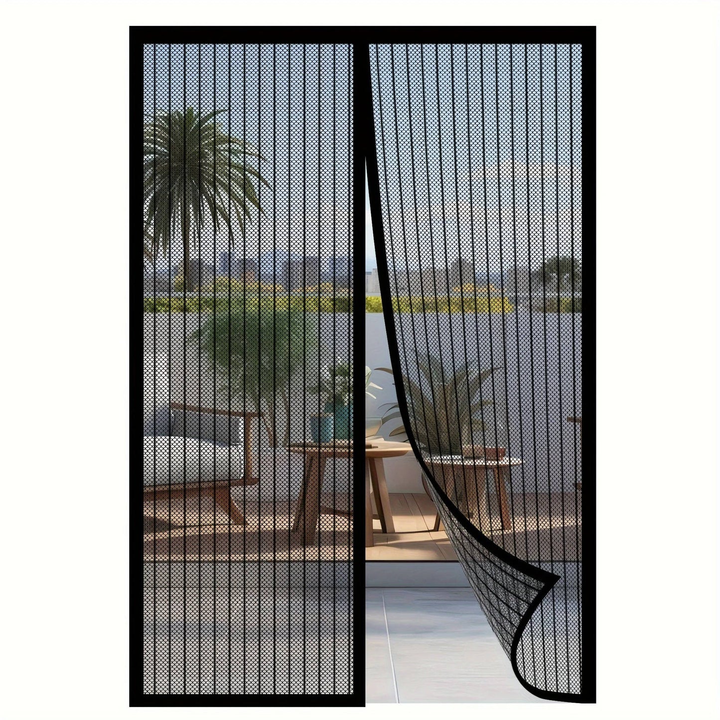 Magnetic Screen Door Custom Sizes For Doors, Patios, And Porches