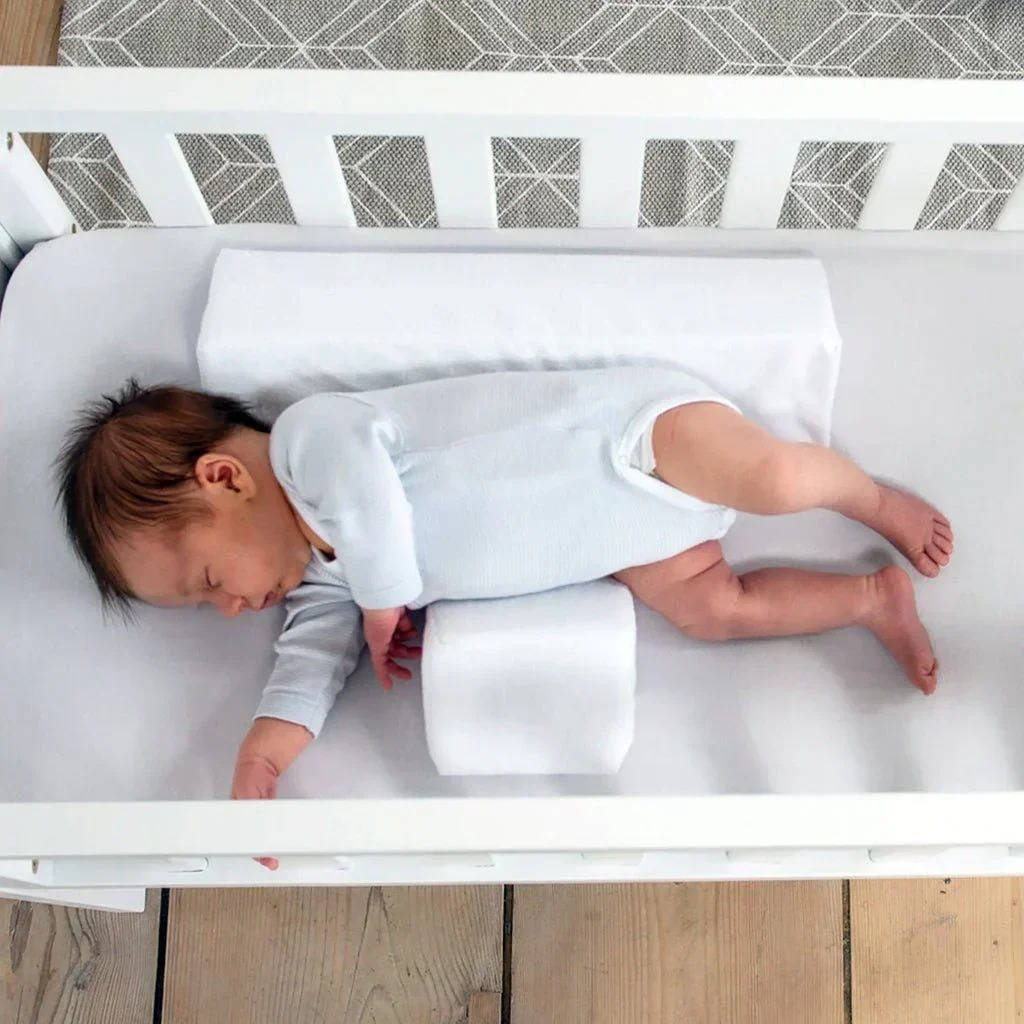 Side Sleeper Wedge For Newborns And Infants With Breathable Cover