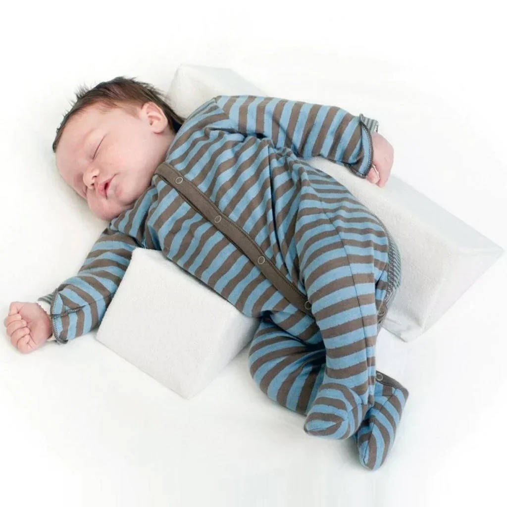 Side Sleeper Wedge For Newborns And Infants With Breathable Cover