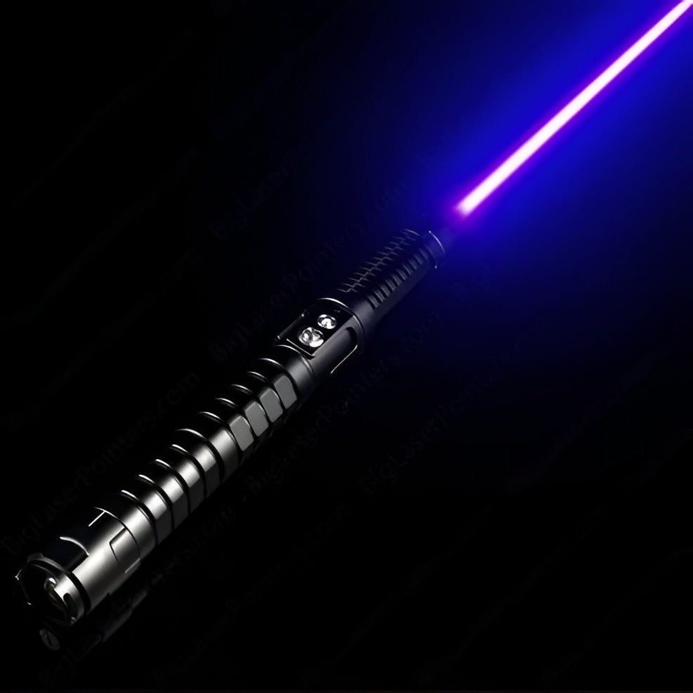 Tactical Flashlight With Integrated Laser Sight And Adjustable Beam