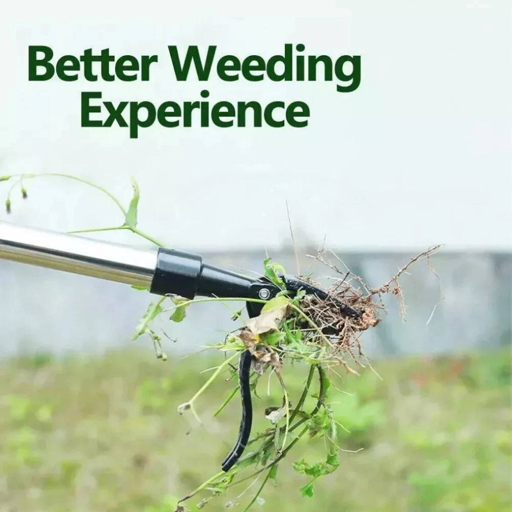 Weed Puller Stand Up Long Handle Garden Tool For Easy Weeding