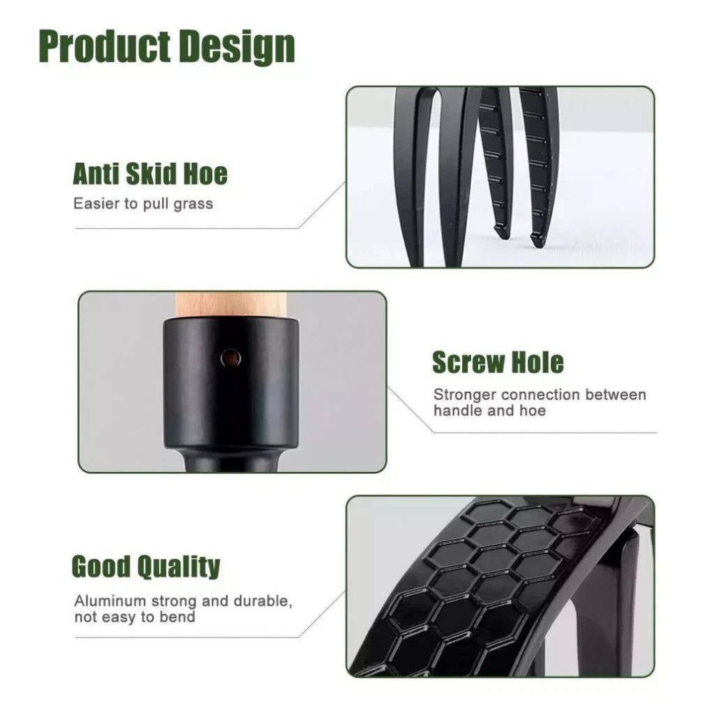Weed Puller Stand Up Long Handle Garden Tool For Easy Weeding