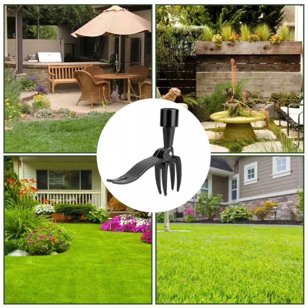Weed Puller Stand Up Long Handle Garden Tool For Easy Weeding