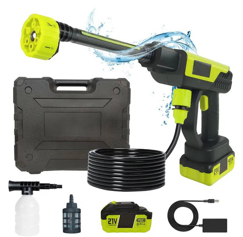 Cordless Power Pressure Washer for Car, Home Cleaning & Garden Watering