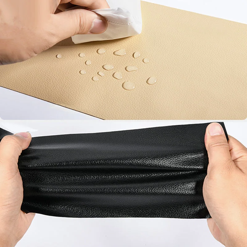 Leather Sofa Repair Patch Self-Adhesive Cuttable 19.7 x 53.9 Inches