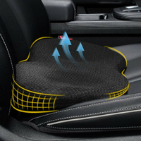 Car Seat Cushion For Shorter Drivers And Enhanced Driving Comfort
