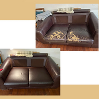 Leather Sofa Repair Patch Self-Adhesive Cuttable 19.7 x 53.9 Inches