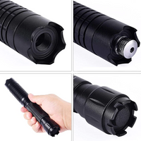 Tactical Laser Torch Burning Blue High-Power Military-Grade Flashlight