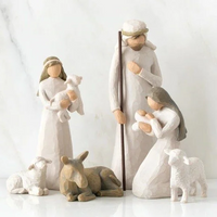 Nativity Set 20-Piece Complete Figurine Collection For Holiday Display