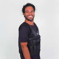 Weighted Vest 110 Pound Adjustable For Exercise, Strength, And Cross-Training