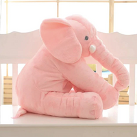 Cuddle Pillow Baby Elephant Plush for Nursery, Soft Stuffed Toy