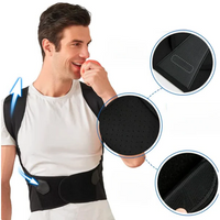 Posture Corrector For Improved Spinal Alignment And Reduced Back Discomfort