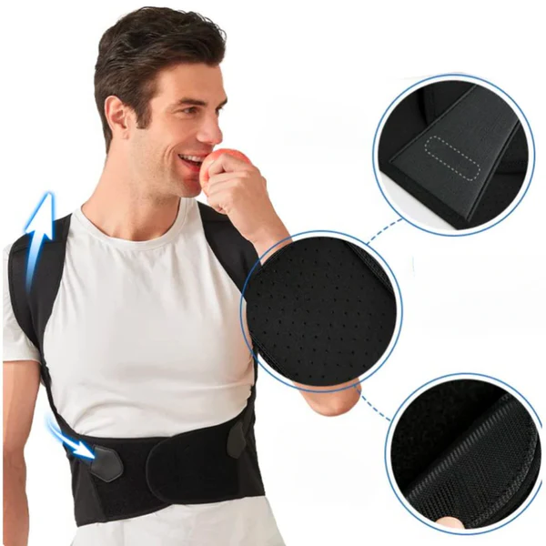 Posture Corrector For Improved Spinal Alignment And Reduced Back Discomfort
