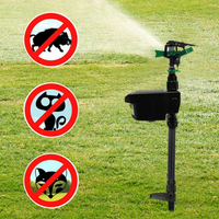 Motion-Activated Garden Sprinkler For Animal Repellent With Sensor