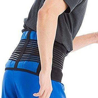 Back Support Brace For Lower Back And Lumbar Discomfort Relief
