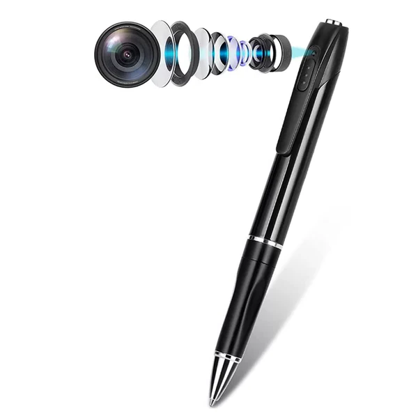 Mini Pen Camera 1080P Pocket Wearable Voice Video Recorder For Conferences