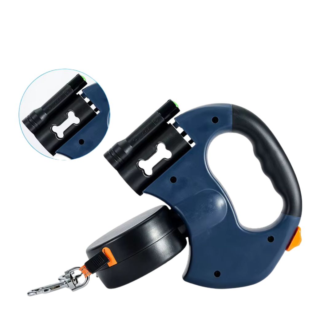 Double Dog Leash With Anti-Tangle Swivel For Two Dogs