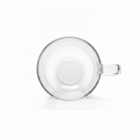 Clear Double Walled Glass Mug - Mugs