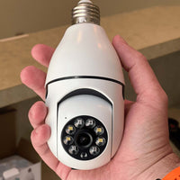 Light Bulb Security Camera Top-Rated Smart Wi-Fi 1080p Surveillance